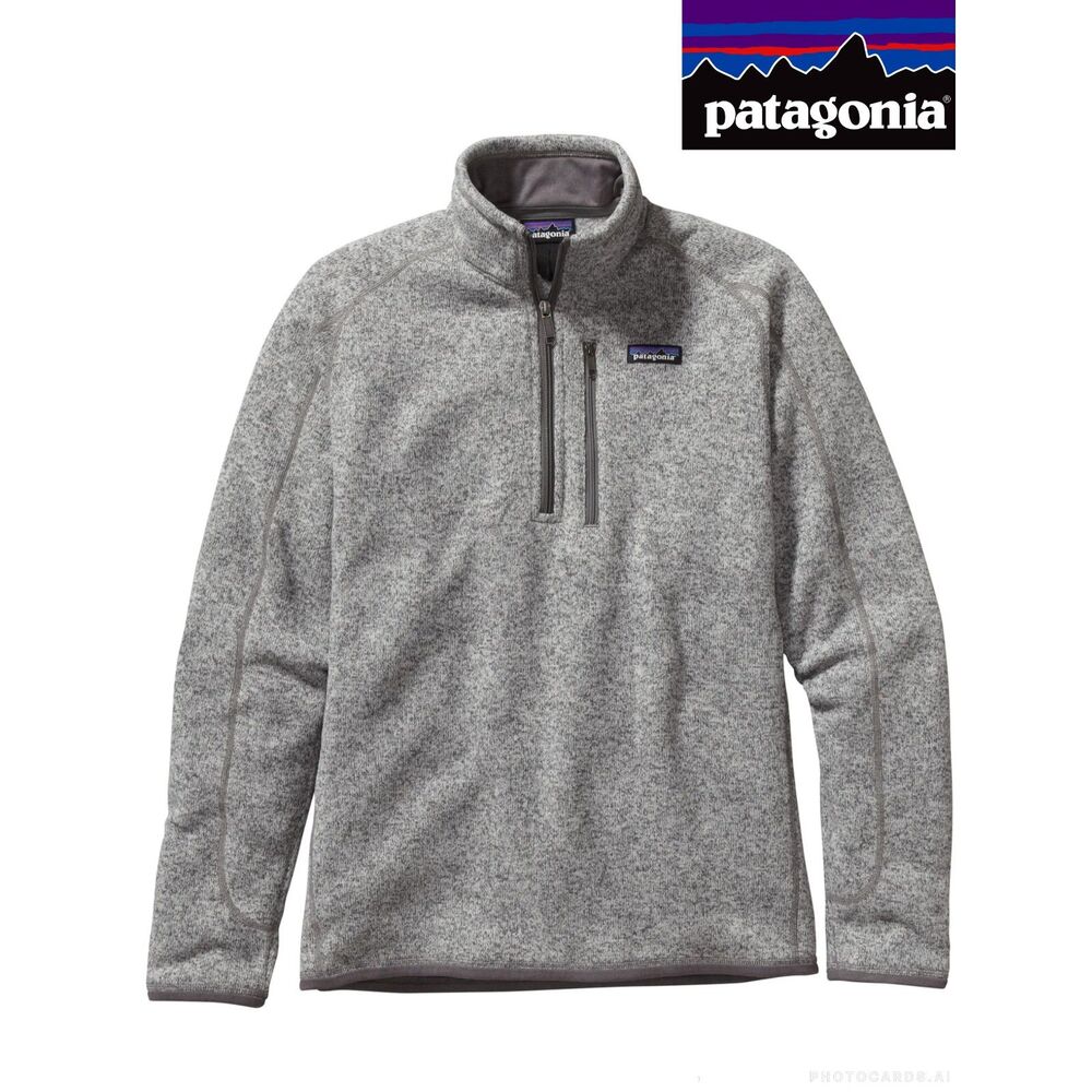 NWOT Patagonia Stonewash Fleece 'Better Sweater' 1/4 Zip Pullover Men's Size M